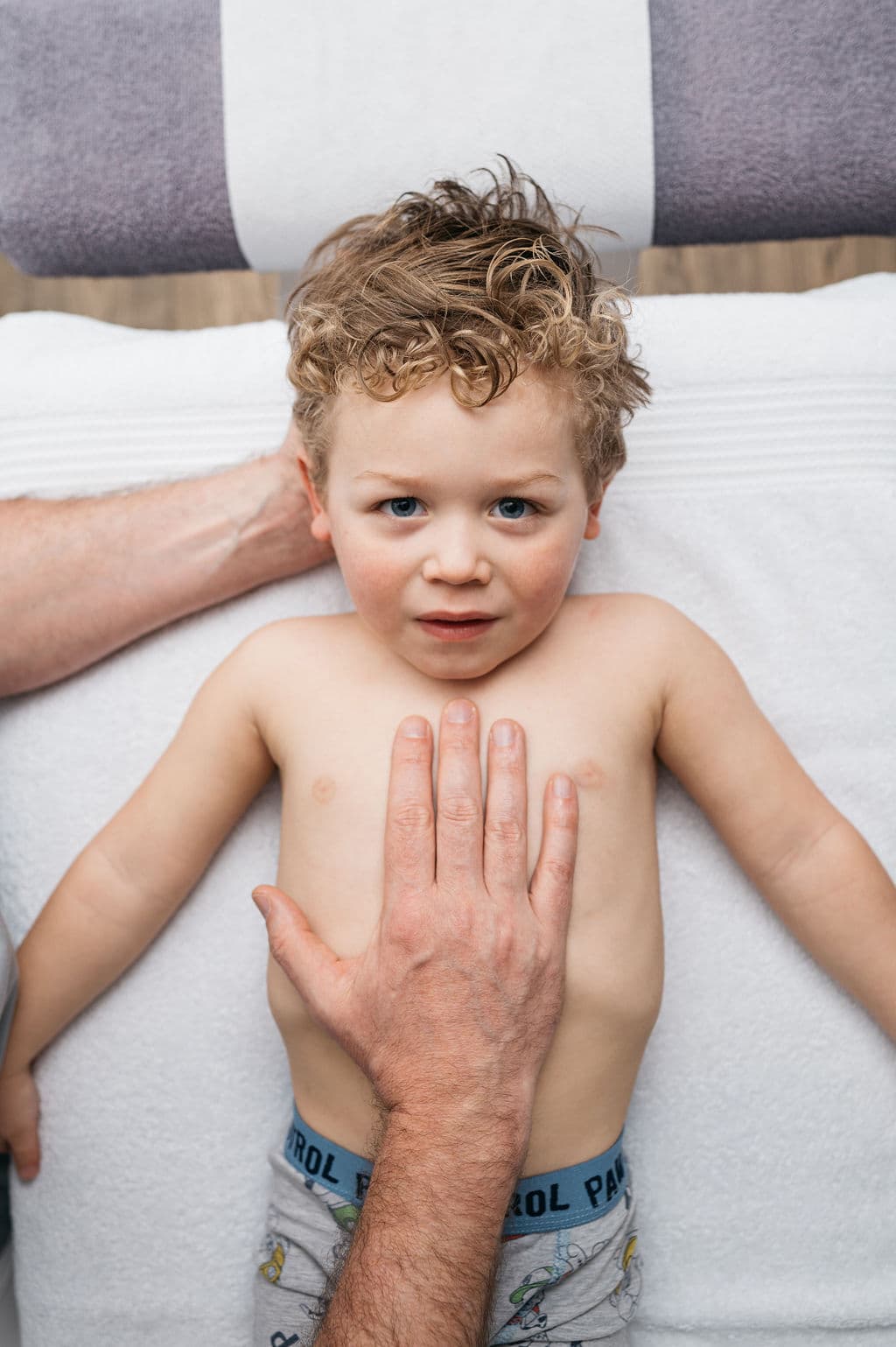 Osteopathie behandeling bij een kind