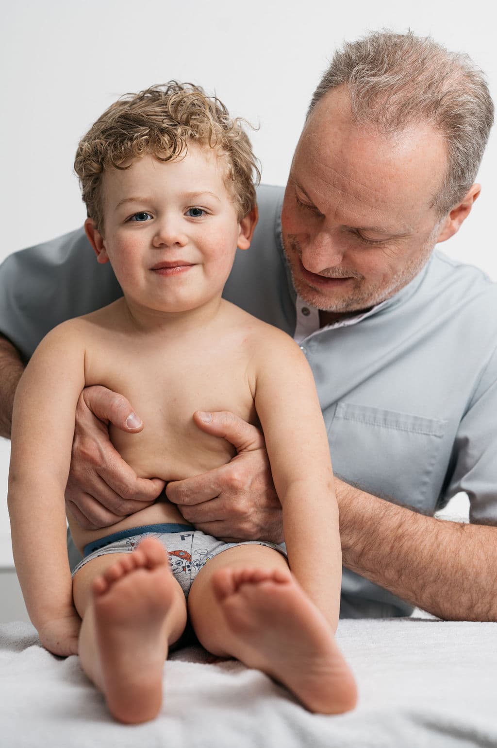 Osteopathie behandeling bij een kind